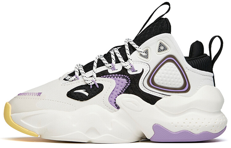 

Кроссовки женские Chunky Mid-top черные/фиолетовые Anta, Черный, Кроссовки женские Chunky Mid-top черные/фиолетовые Anta