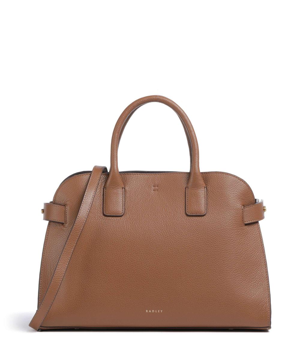 

Сумка Rathbone из зернистой коровьей кожи Radley London, коричневый