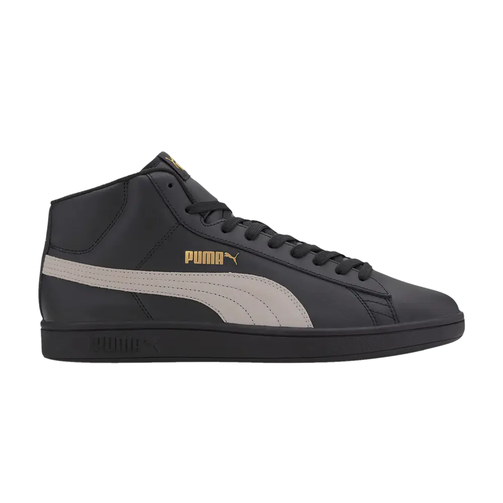 

Кроссовки Smash v2 Mid Puma, черный