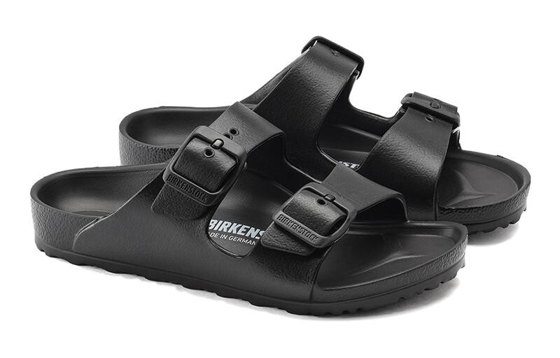 Детские тапочки Birkenstock Arizona Kids, Black — фото 3