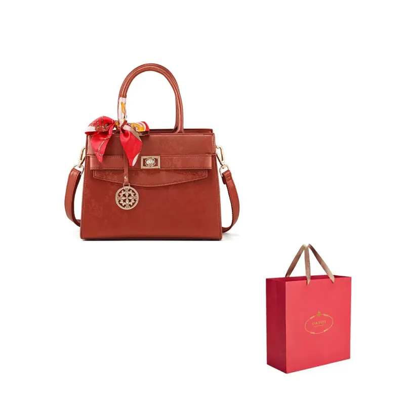 

PAYOT Сумка из микрофибры искусственной кожи в китайском стиле красная, Chinese Style Red