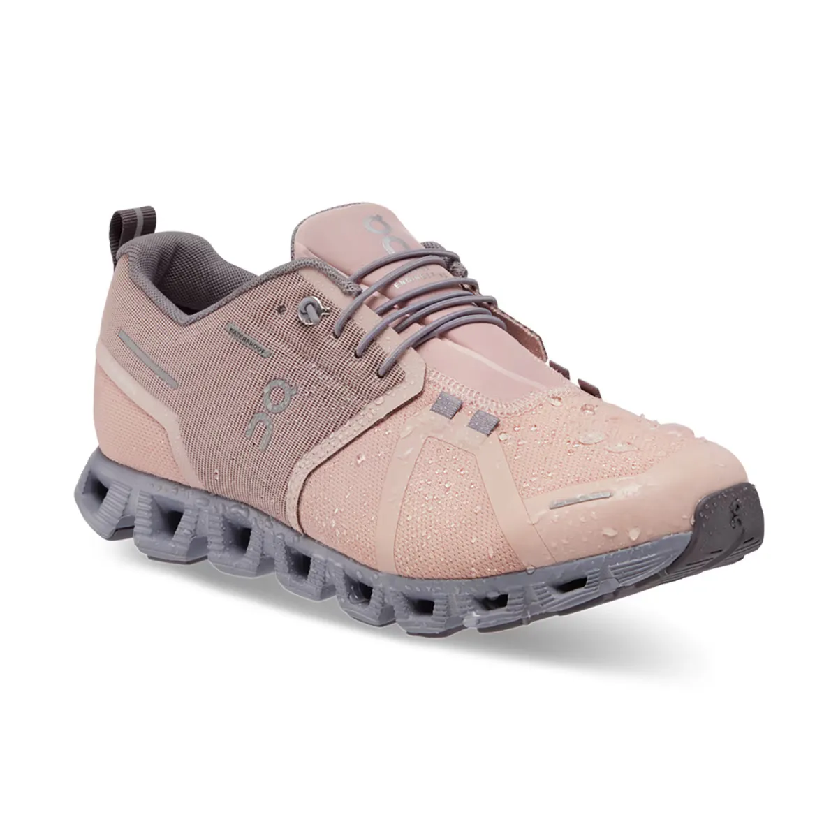 Женские повседневные кроссовки Cloud 5 Waterproof On, красный — фото 2