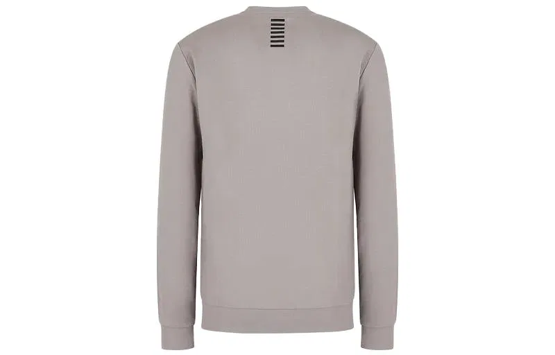 Свитшот серый EMPORIO ARMANI EA7 — фото 3