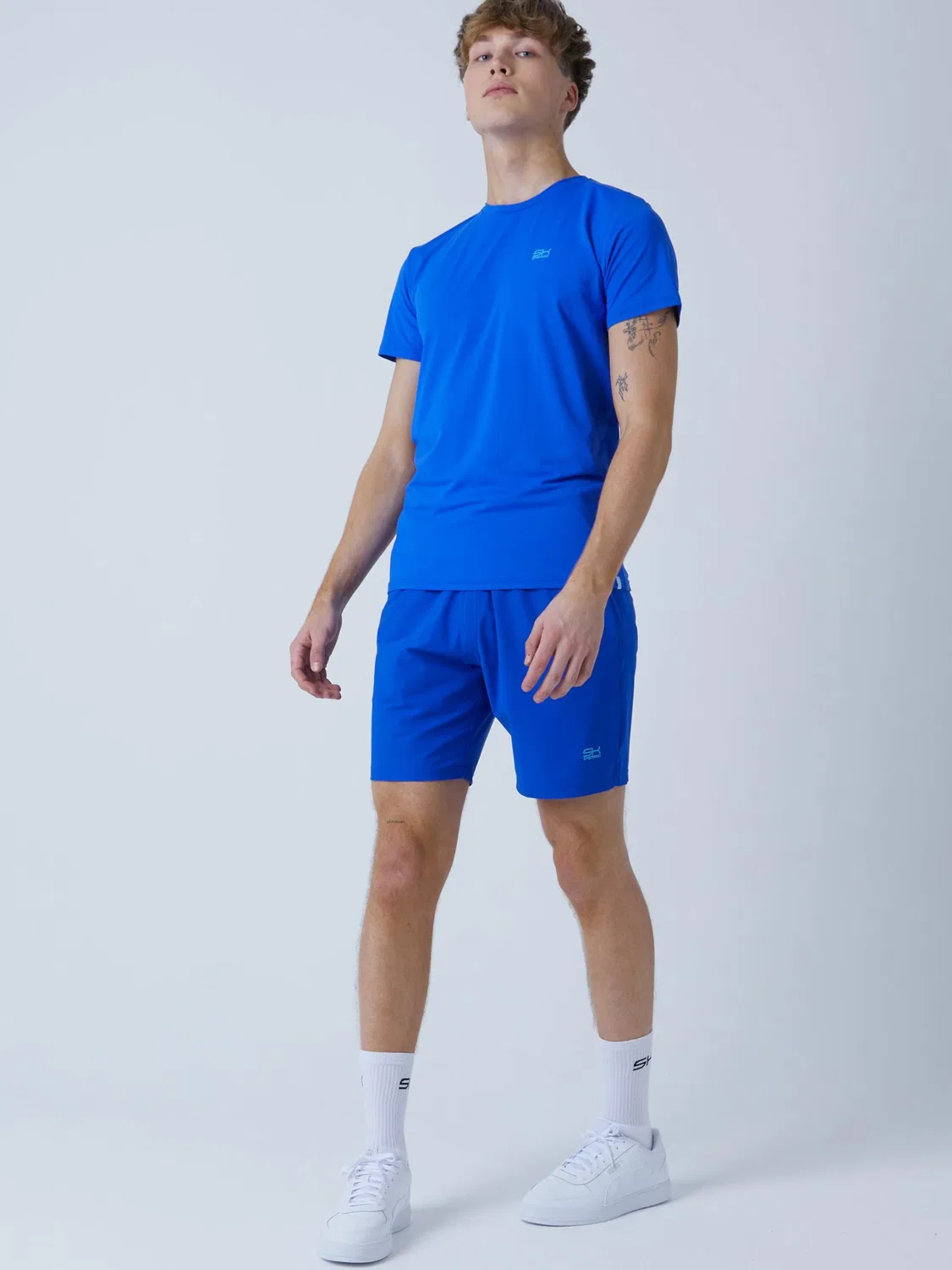 Спортивные шорты Sportkind Regular Workout Pants Shorts regular, цвет кобальтово-синий — фото 2