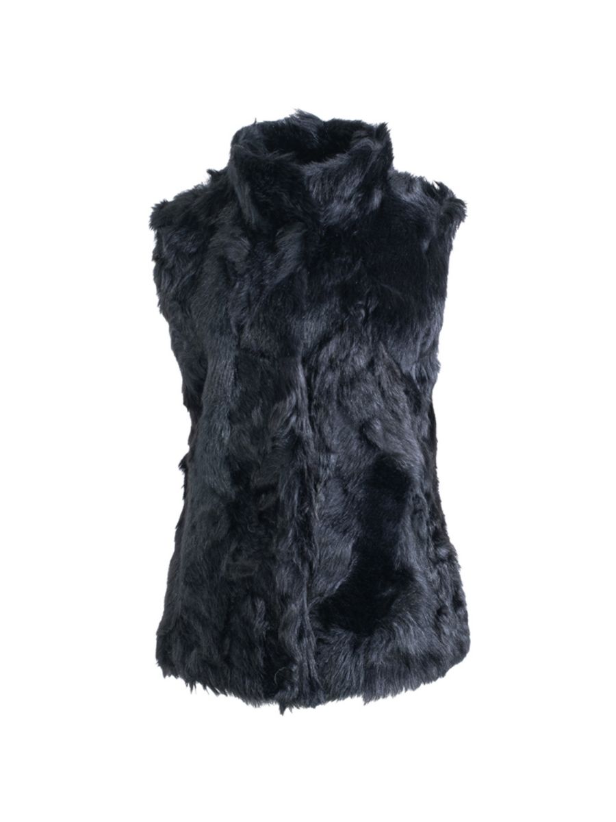 

Жилет из овчины Toscana Made For Generations WOLFIE FURS, черный
