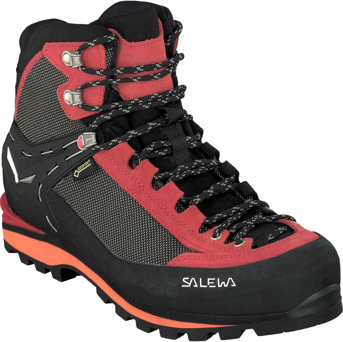 Мужские треккинговые ботинки Salewa Crow GTX с водонепроницаемой мембраной Gore-Tex для походов, скалолазания и альпинизма, черный — фото 3