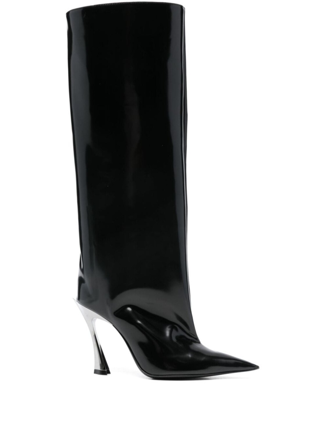 Ботинки Mugler 95mm Fang, черный