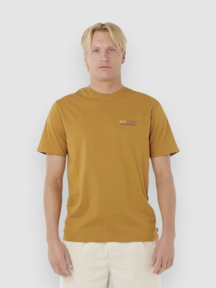

Футболка Rip Curl Surf Revival Lined Up T-Shirt, bronze