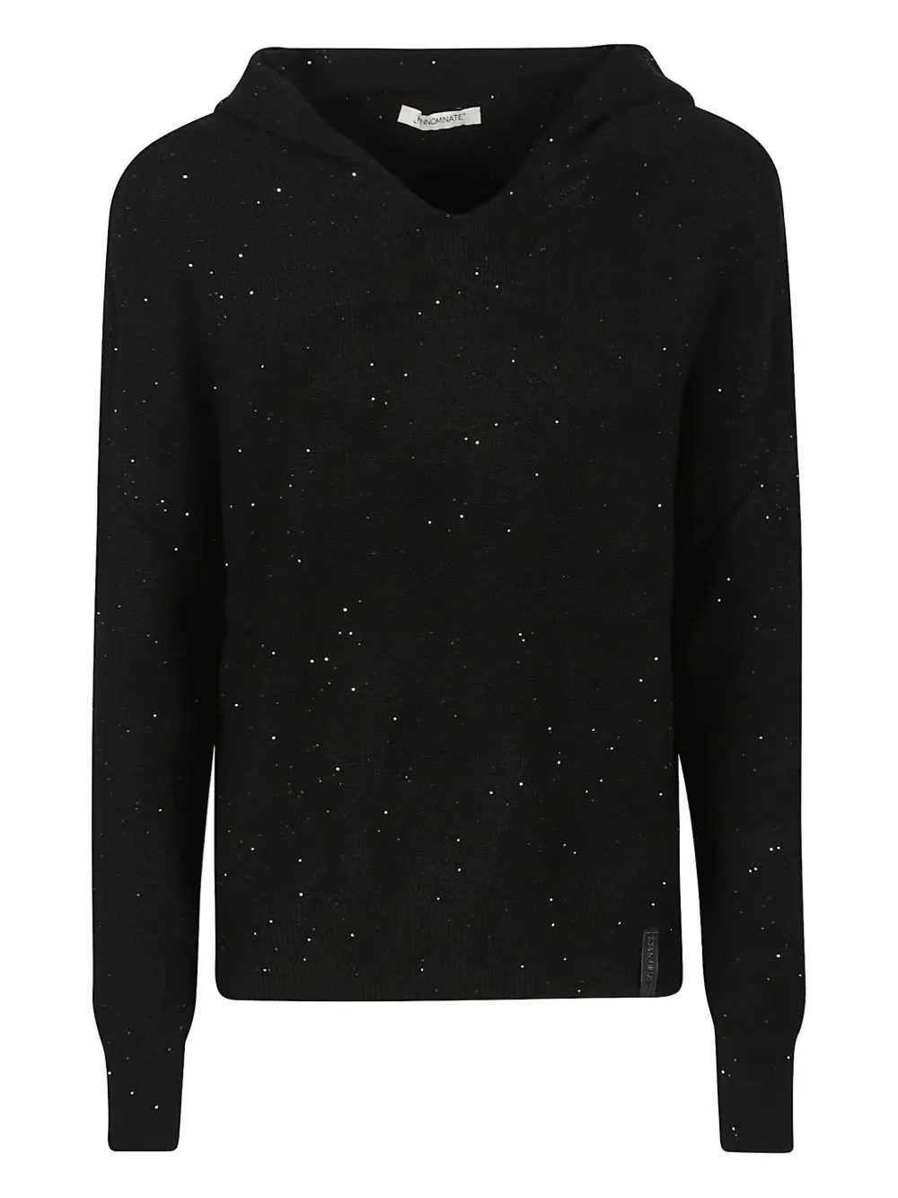 

Худи, украшенное пайетками HINNOMINATE, черный