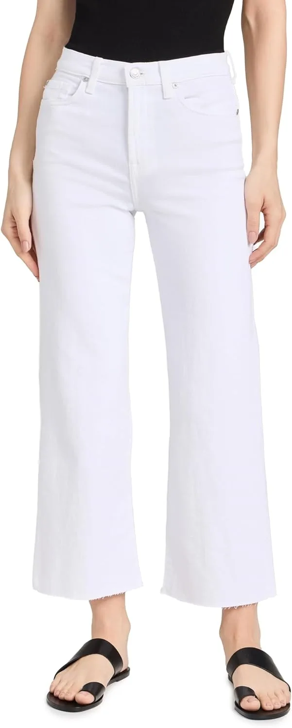 

7 For All Mankind Женская укороченная куртка Alexa с асимметричным подолом