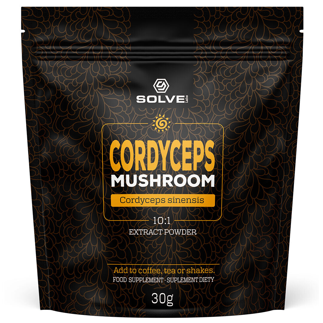 

Бад с экстрактами грибов 10:1 Solve Labs Cordyceps, 30 гр