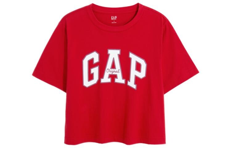 

Женский укороченный топ GAP, цвет Blue
