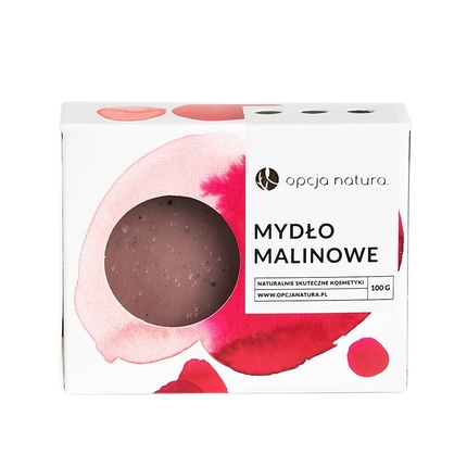 

Малиновое мыло Вкус и аромат лета 100 г Opcja Natura