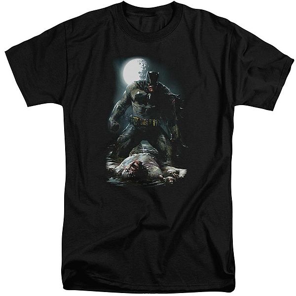 

Футболка Batman Mudhole с коротким рукавом, взрослая, удлиненная Licensed Character