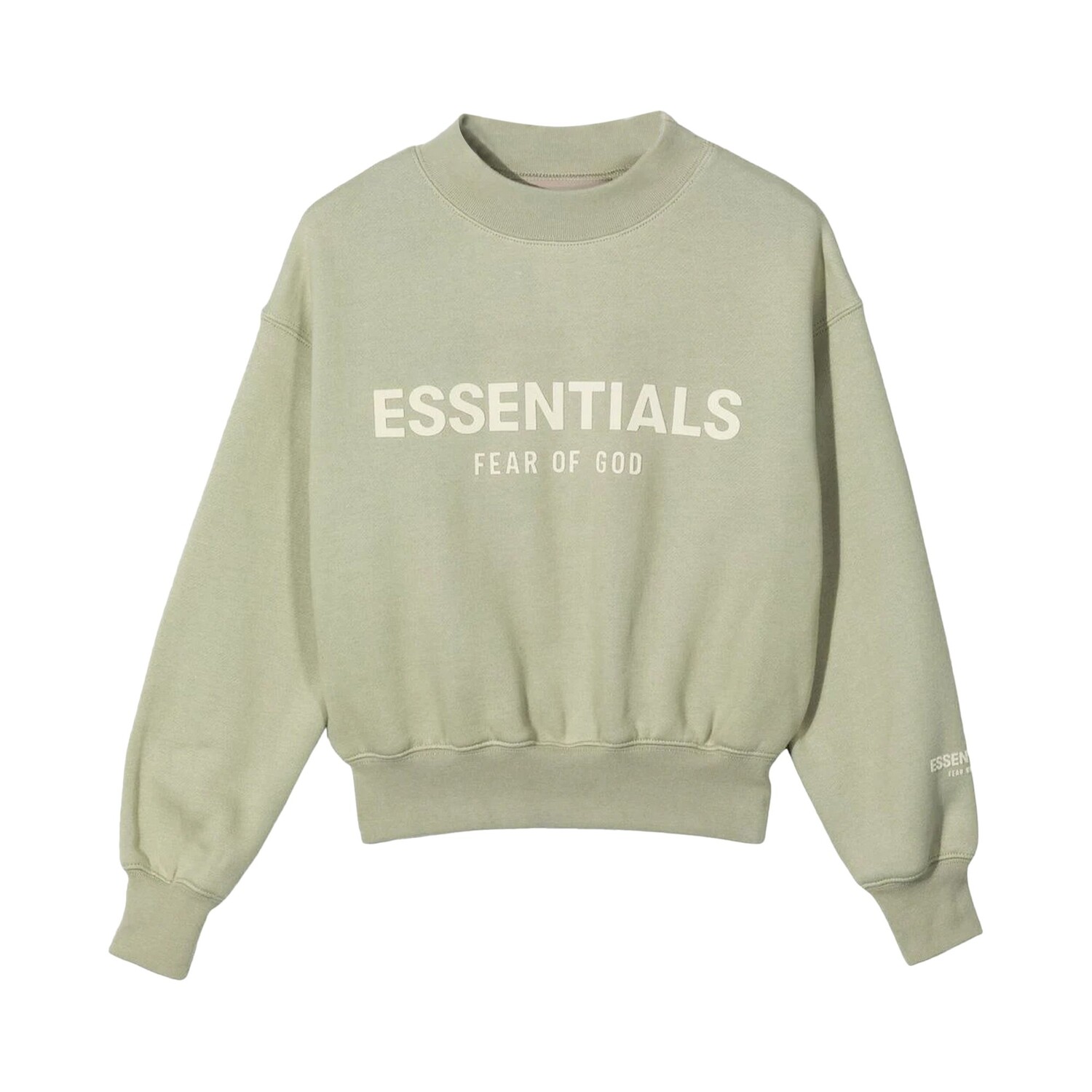 

Детский круглый вырез Fear of God Essentials, цвет Морская пена