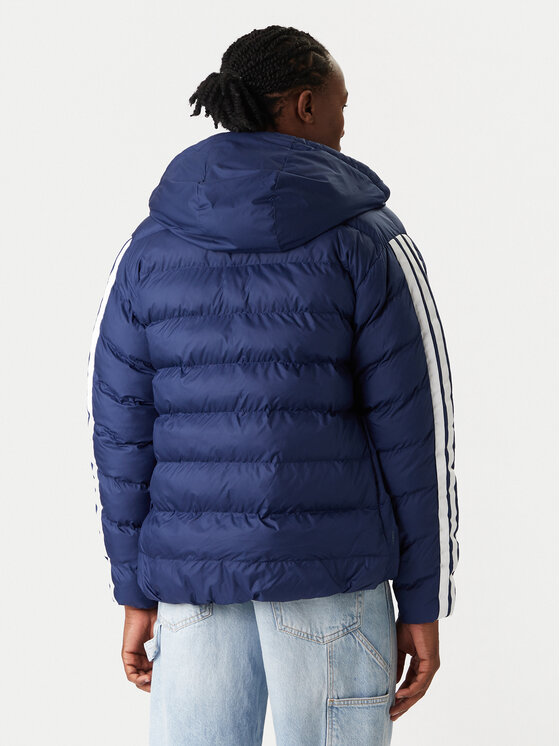 Зимняя куртка regular fit Essentials Climawarm 3-Stripes JX7771 Adidas, синий — фото 3