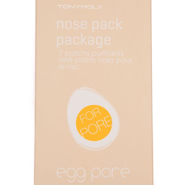 

Полоски для очищения носа, 19 г Tony Moly Egg pore