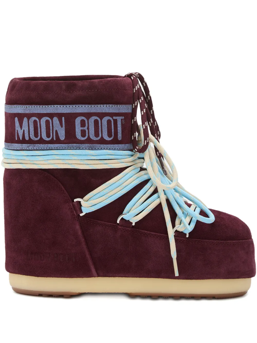 

Ботинки на шнуровке Moon Boot, красный