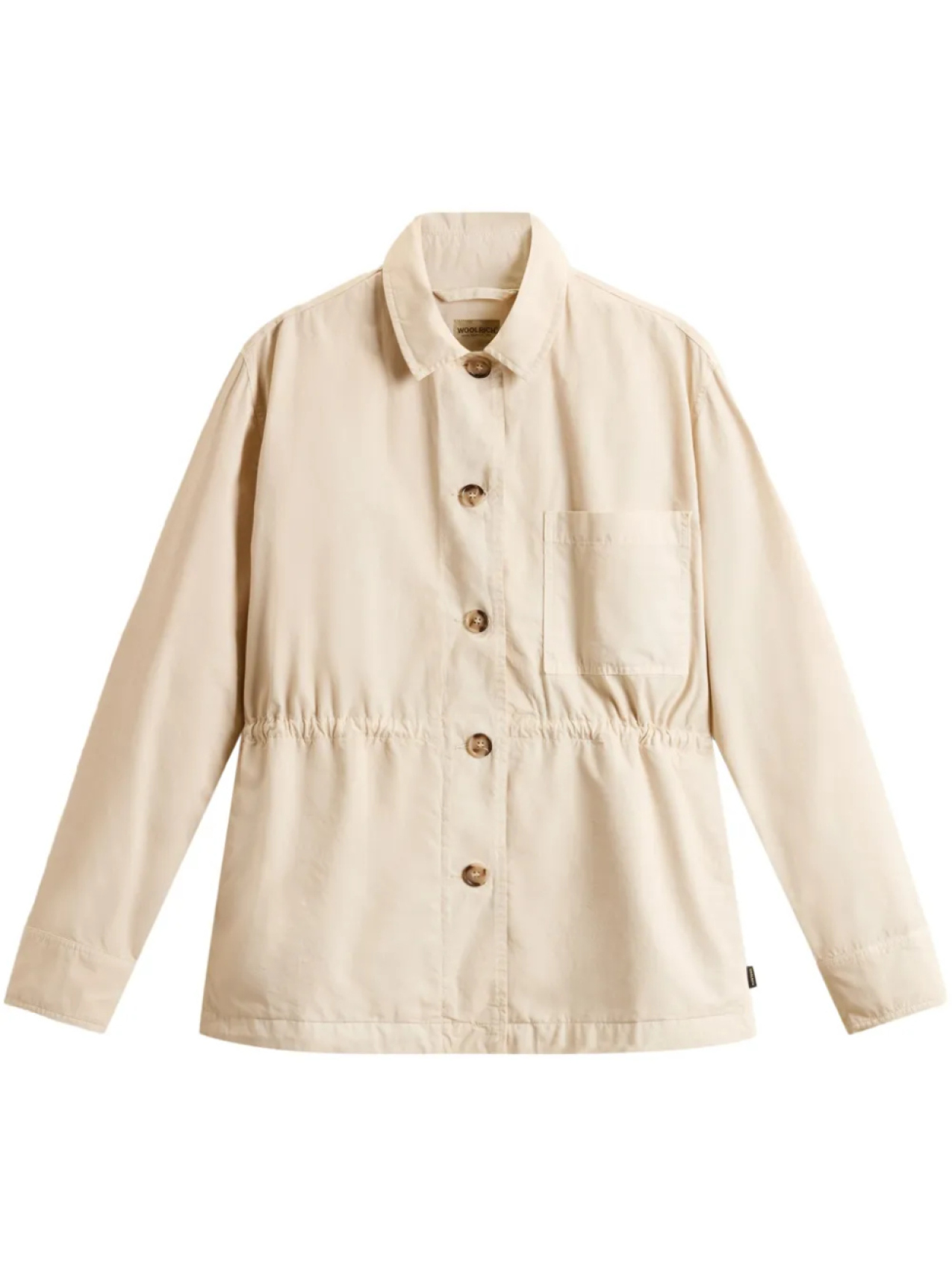

Верхняя рубашка из габардина Woolrich, нейтральный