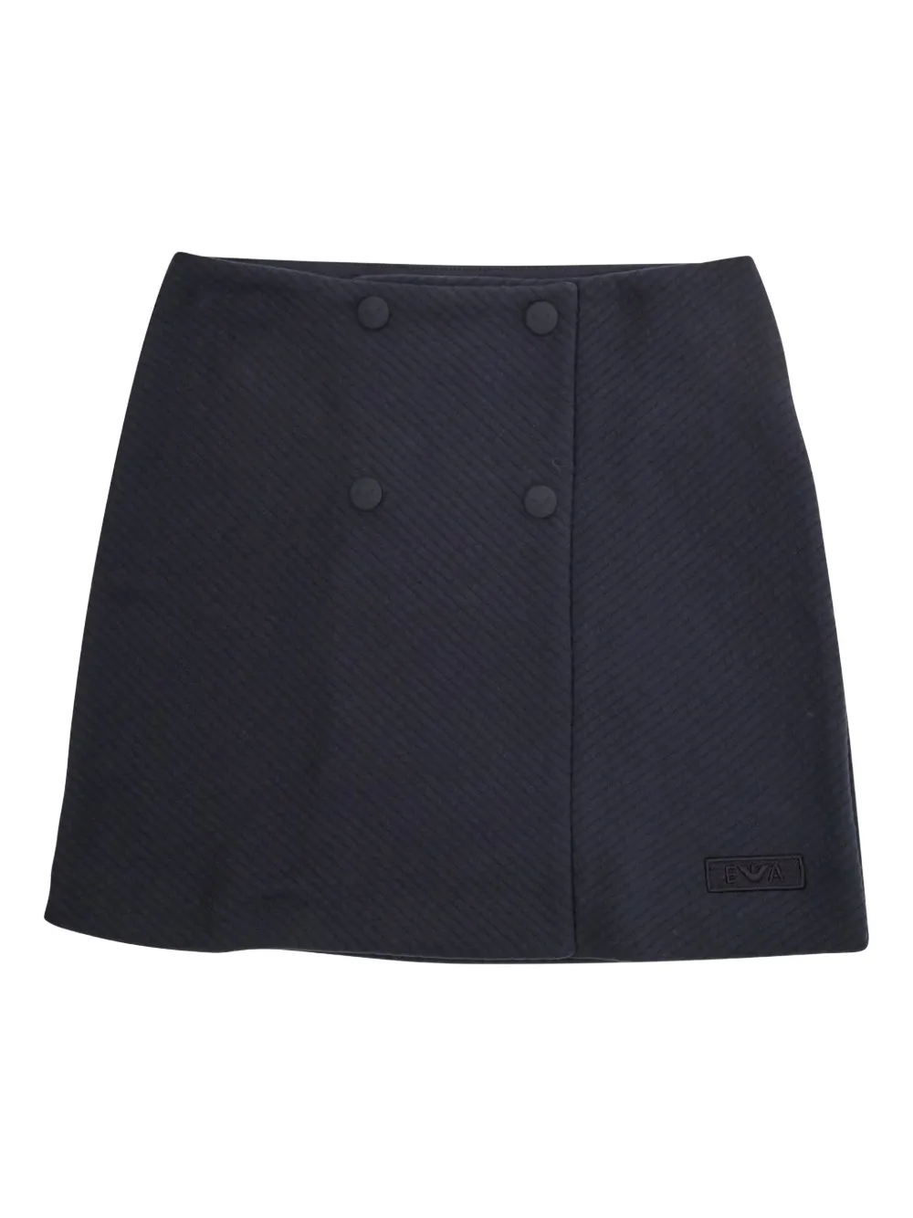 

Двубортная юбка Emporio Armani Kids, синий