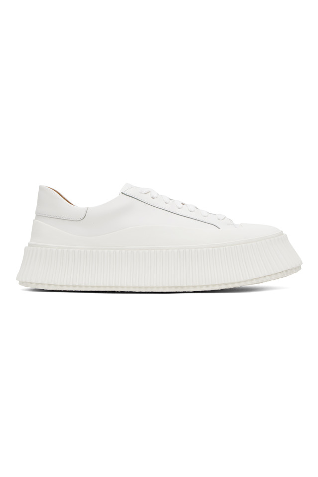 Вулканизированные кроссовки Jil Sander, цвет neve