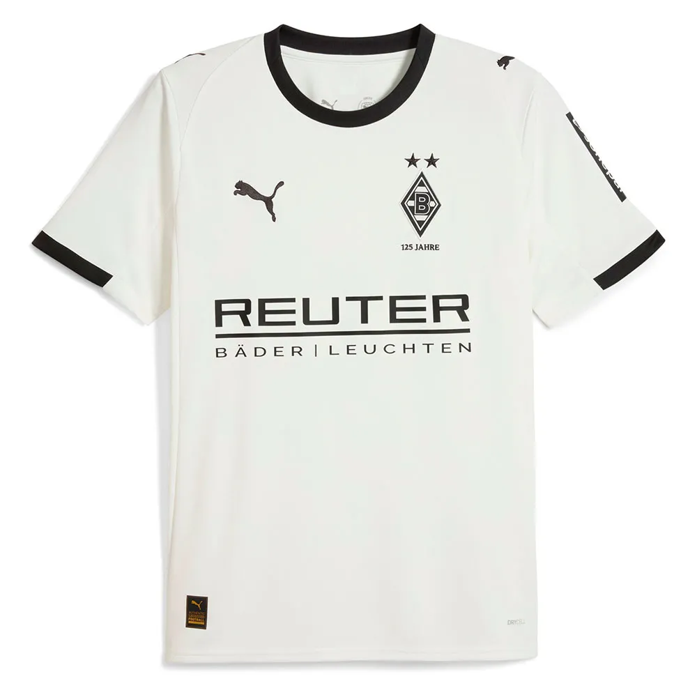 

Футболка с коротким рукавом Puma Borussia Mönchengladbach 25/26 Replica home, белый