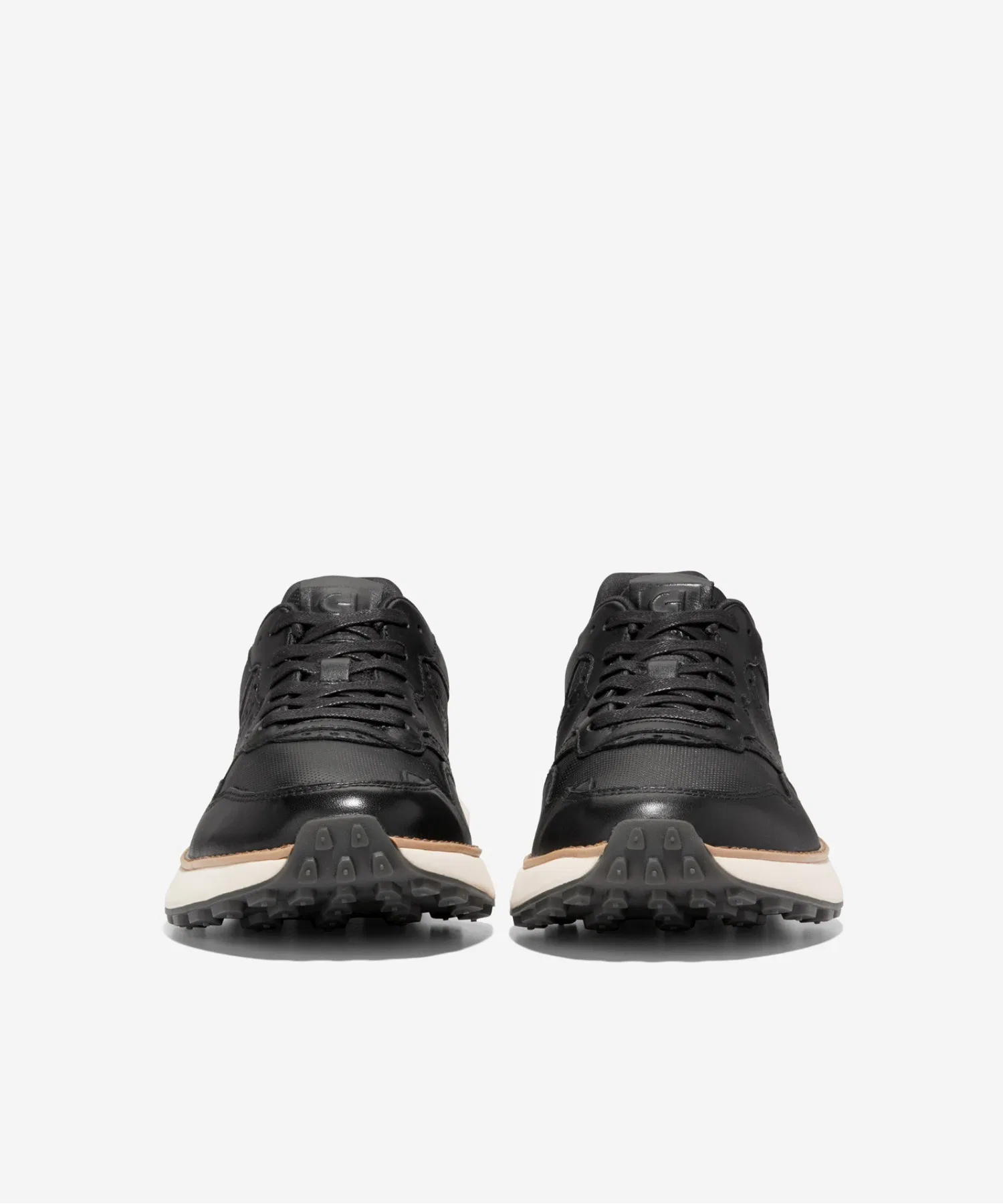 Мужские кроссовки из натуральной кожи COLE HAAN Grandpro Ashland чёрные — фото 4