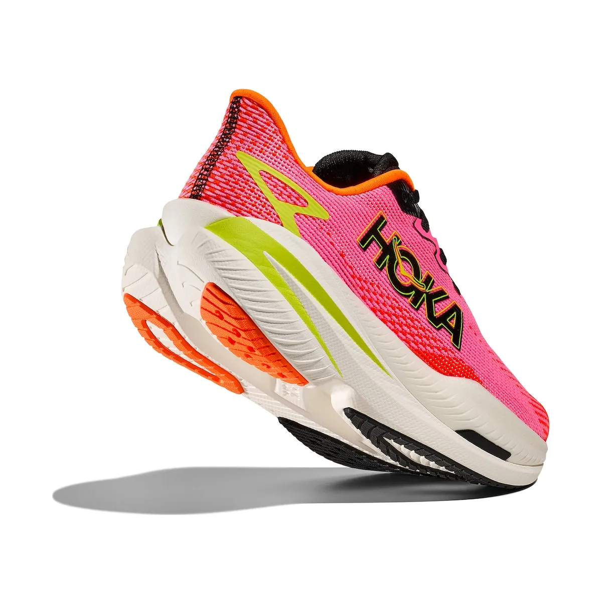 Женские беговые кроссовки MACH X 3 Hoka, розовый — фото 4
