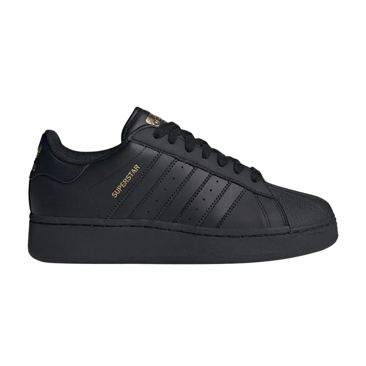 

Кроссовки adidas Superstar XLG 'Black Gold Metallic', черный