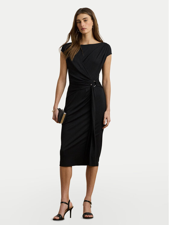 

Коктейльное платье облегающего кроя 200973601001 Lauren Ralph Lauren, черный