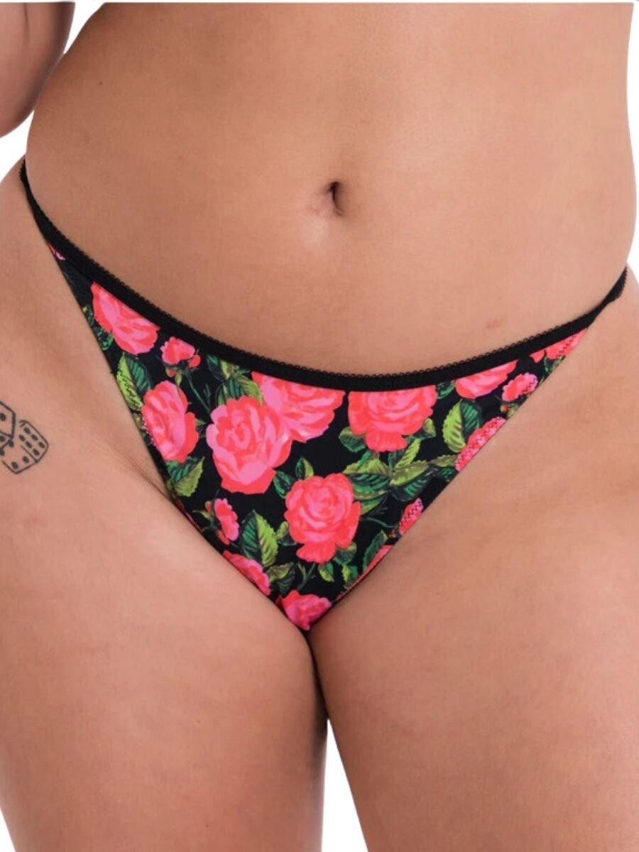 

Стринги Boost in Bloom Curvy Kate, черный