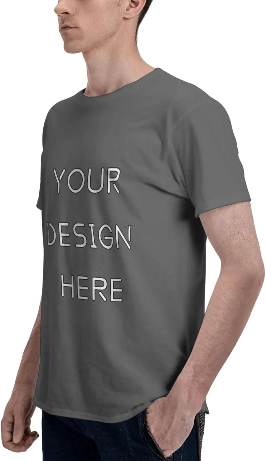 Футболка хлопковая Custom Shirt, Deep Heather — фото 4