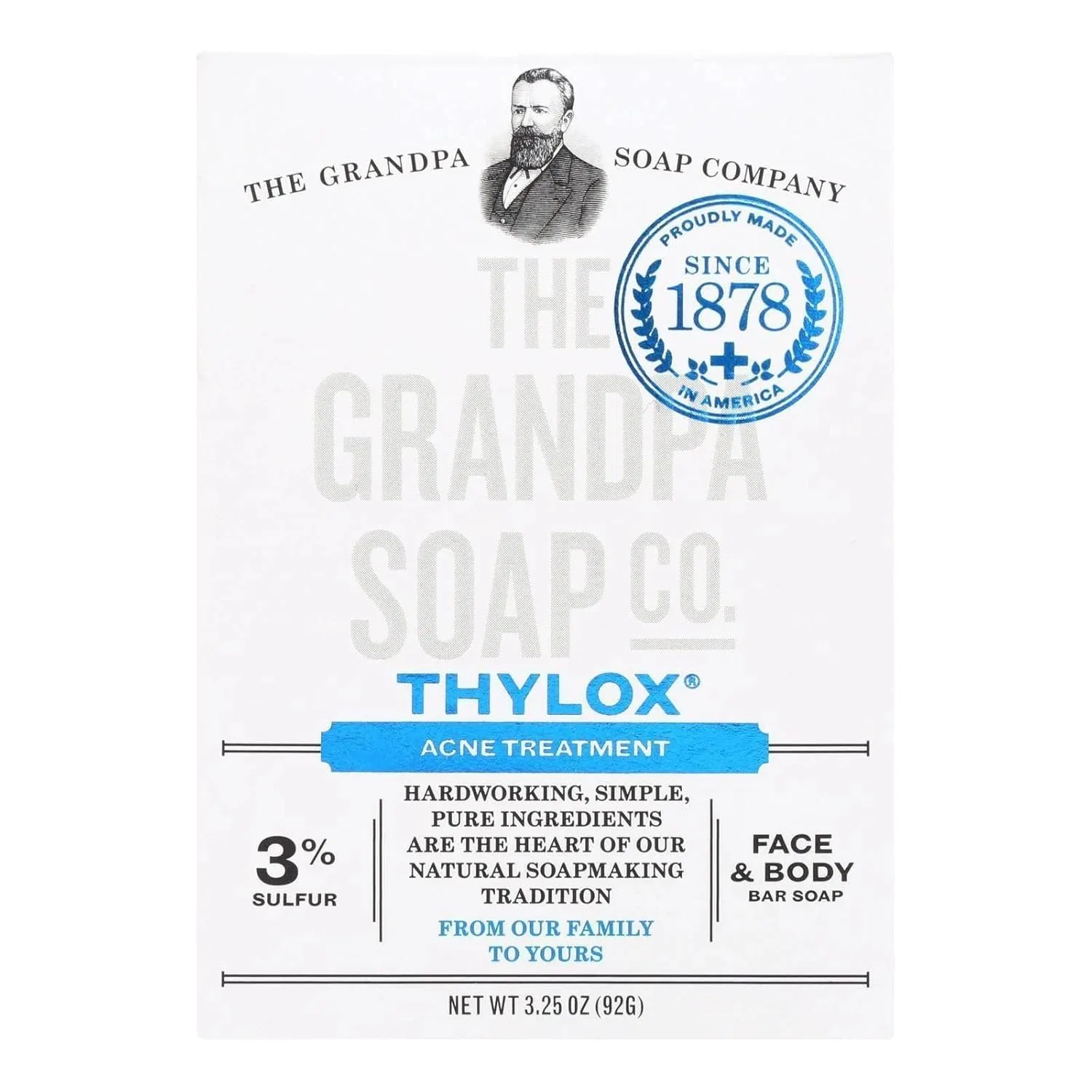 Мыло от акне Grandpa's Thylox, 92 г Grandpa'S