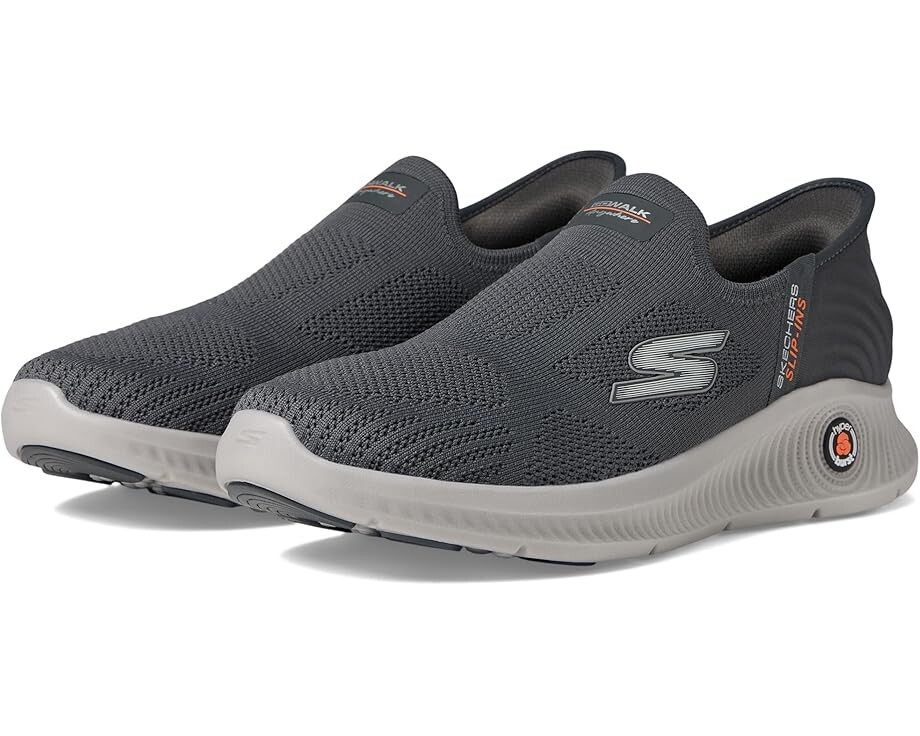 

Кроссовки SKECHERS Hands Free Slip-Ins Go Walk Anywhere - The Tourist, угольный