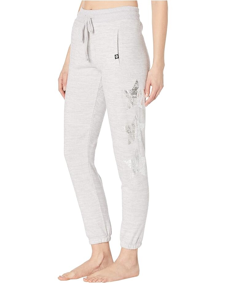 

Брюки X by Gottex Glitzy Star Joggers, цвет Light Heather Grey