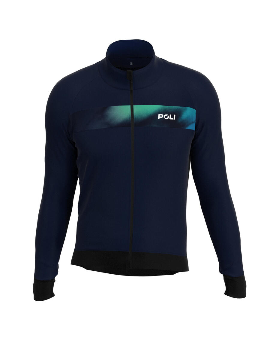 

POLI Велосипедная куртка премиум-класса с защитой от дождя унисекс - RYKER BOREAL