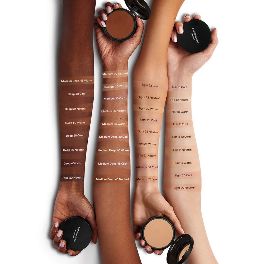 Тональная основа BAREPRO 24HR Skin Perfecting Talc-Free Matte Powder Foundation bareMinerals, 0.28 oz /8 g, Fair 15 Neutral — фото 3