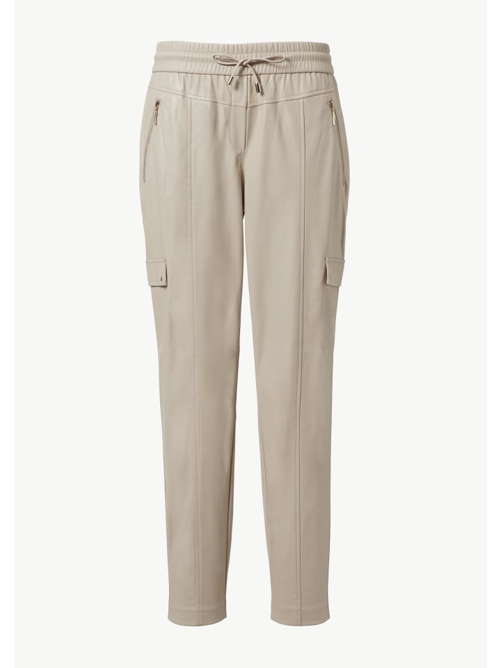 

Тканевые брюки comma Hose 7/8, бежевый