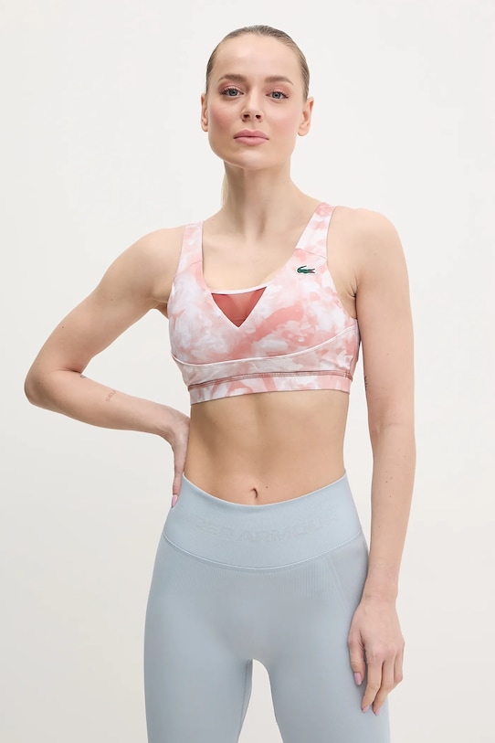 

Спортивный бюстгальтер Lacoste, оранжевый