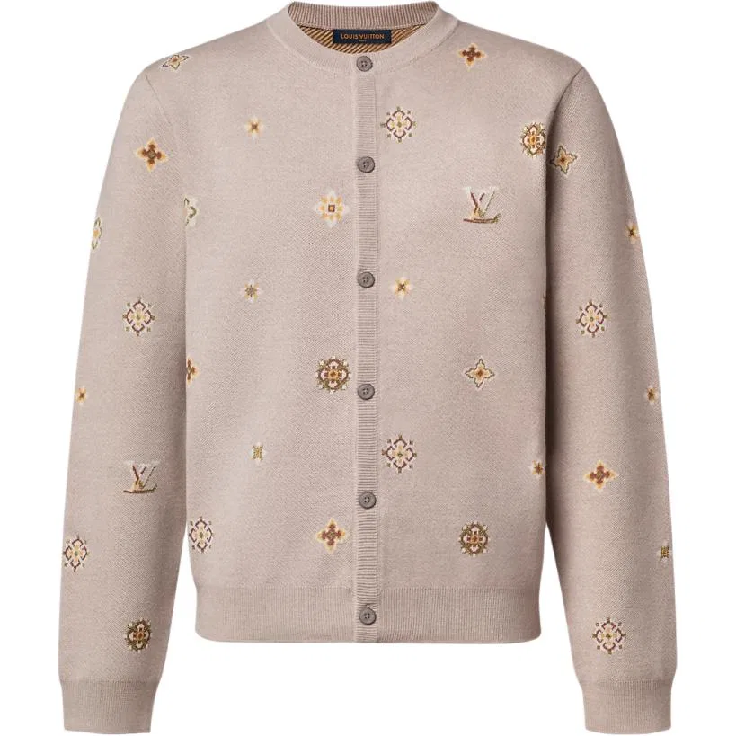 Свитер мужской из коллекции SS26 Spring LOUIS VUITTON, Beige
