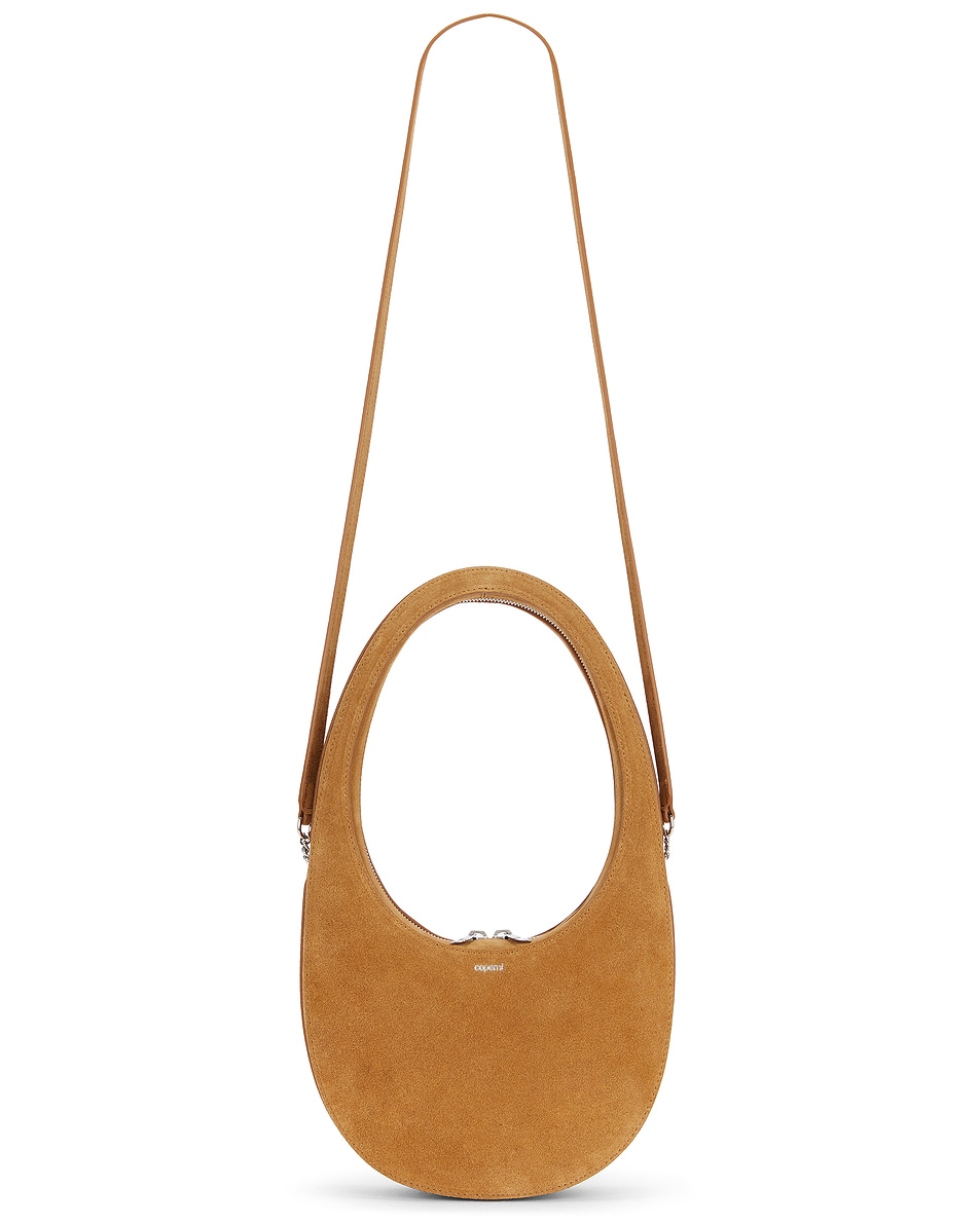 

Сумка через плечо из замши Swipe Coperni, Brown