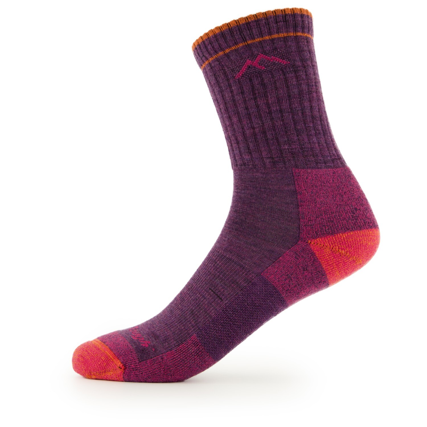 

Походные носки Darn Tough Women's Hiker Micro Crew Midweight with Cushion, цвет Plum Heather