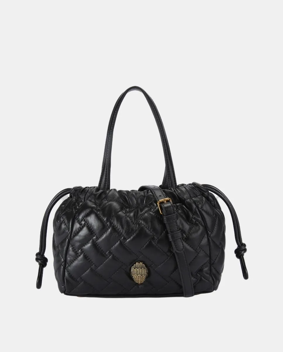 

Маленькая сумка Kensington на шнурке с отделкой в ​​виде орла Kurt Geiger, черный