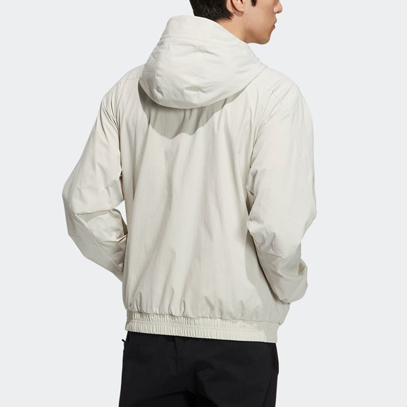 Куртка adidas Th Wv Sth Jkt Fleece Lined Sports Hooded Jacket Brown H38402 — фото 4
