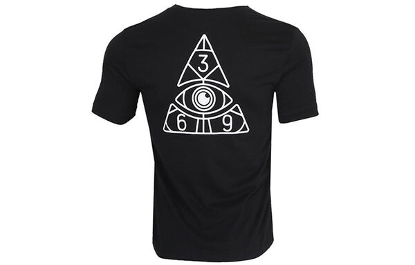 Футболка dri-fit kyrie logo printed tee 'black' Nike, черный — фото 2