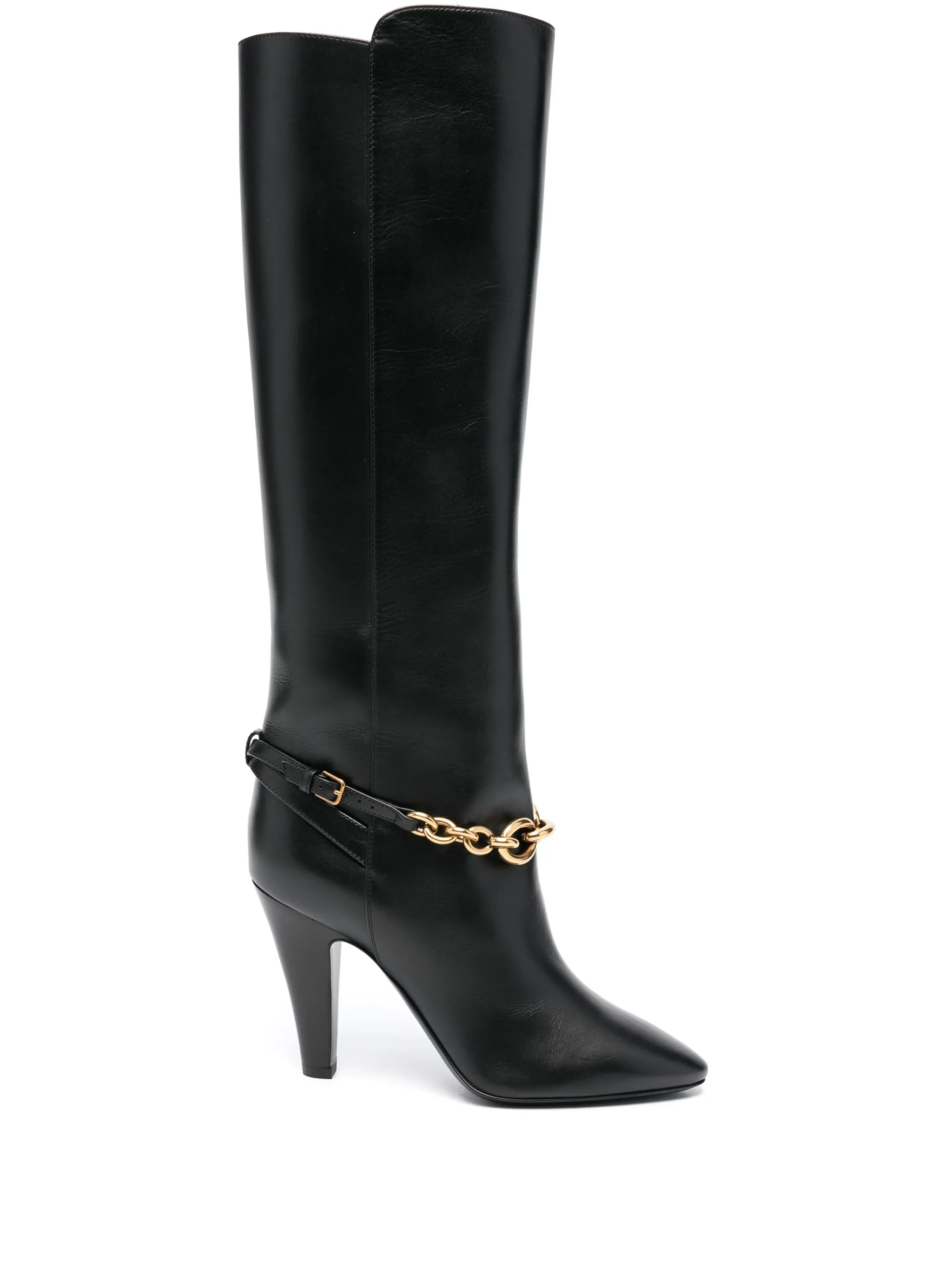 Сапоги Le Maillon 100 Saint Laurent, черный