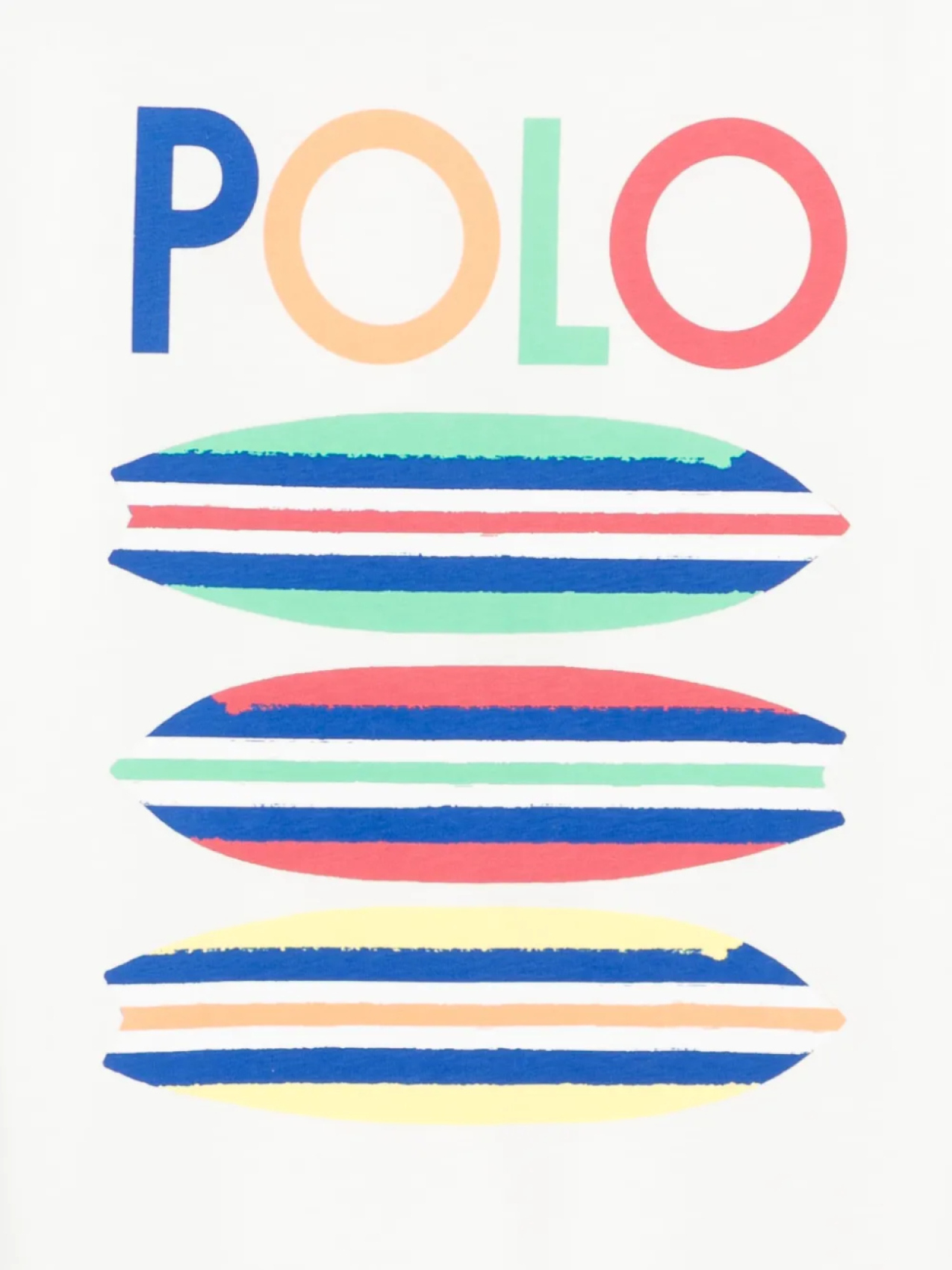 POLO RALPH LAUREN KIDS футболка с логотипом, белый — фото 3