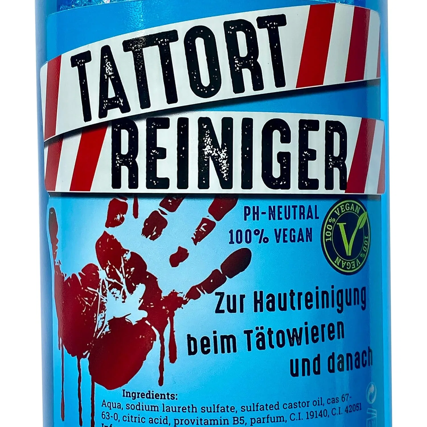 Очиститель для татуировок Clean Ink Tattort Cleaner 500 мл со спреем Han-Sen — фото 4