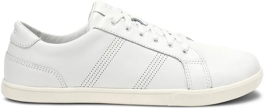 Мужские кожаные кроссовки Xero Shoes Dillon - минималистичные, легкие мужские кроссовки на каблуке, изготовленные из натуральной кожи и хорошей конструкции, подходящие для повседневной ходьбы, носки и отдыха, белый