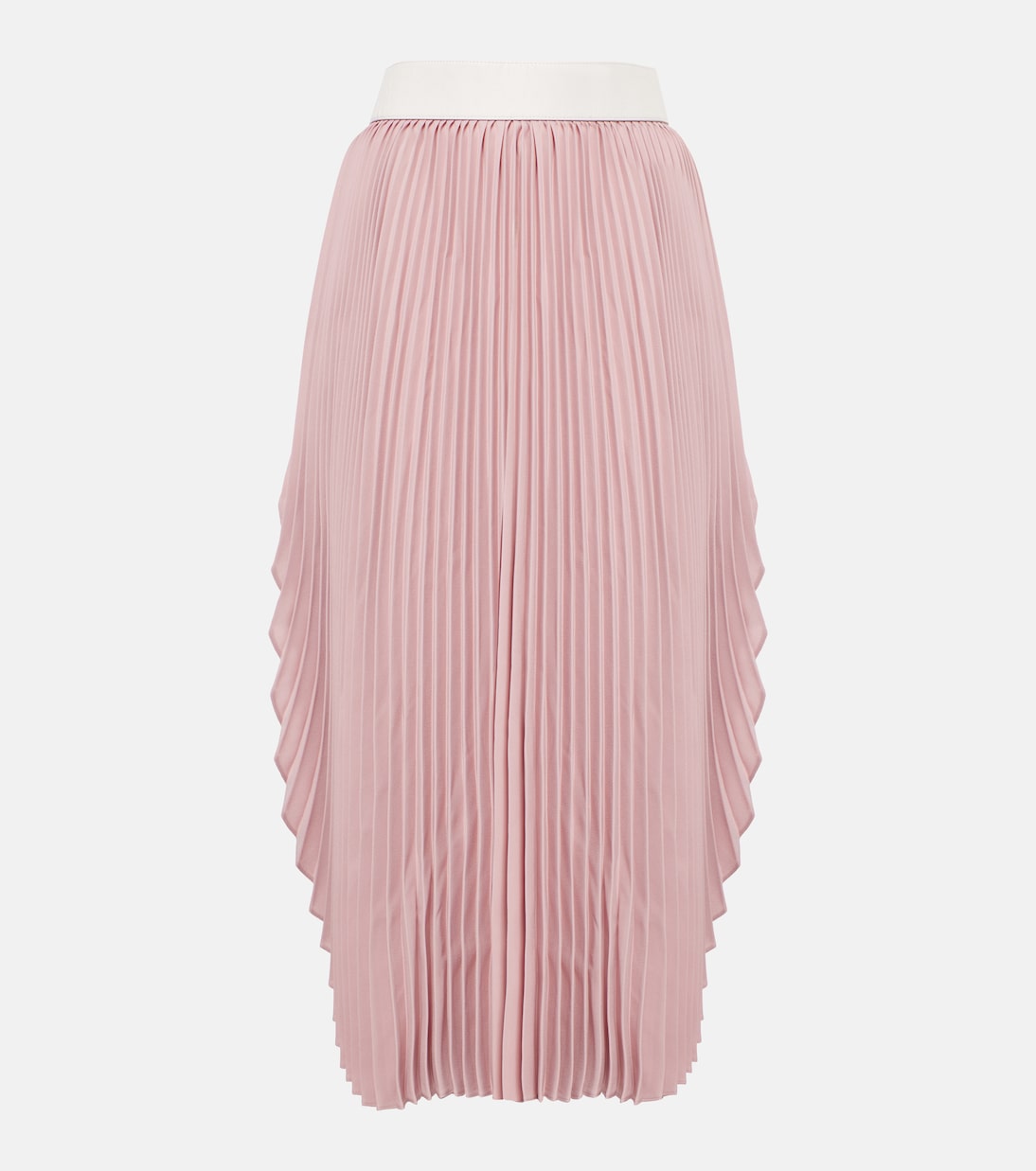 

Юбка макси с плиссированной кожаной отделкой Stella McCartney, Rose